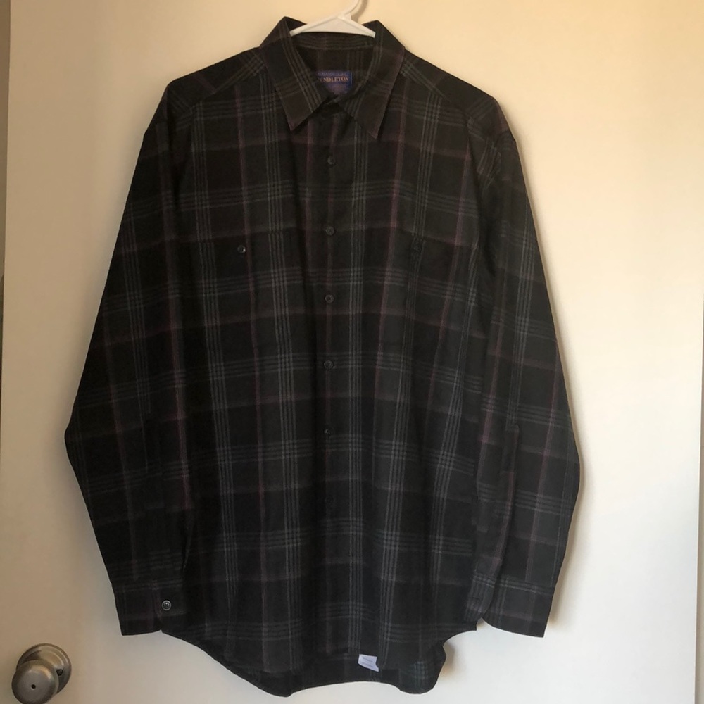 Pendleton Medium light 100% virgin wool shirt